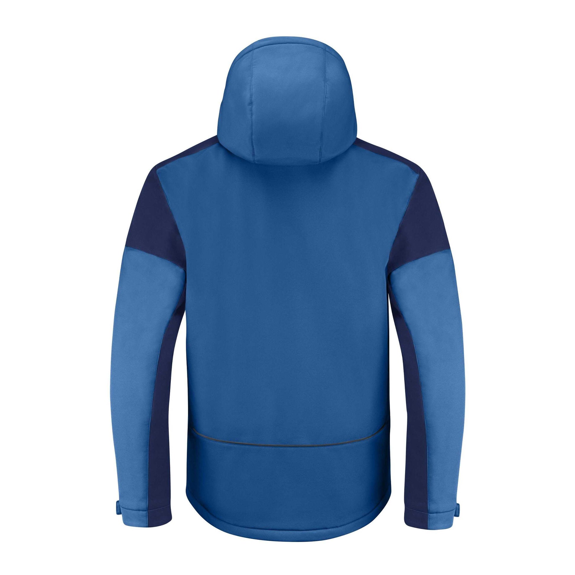 Cobalt-Navy - Back - Printer Mens Padded Soft Shell Jacket