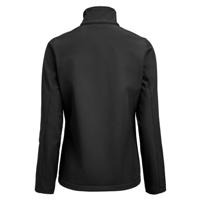 Black - Back - James Harvest Womens-Ladies Valley Jacket