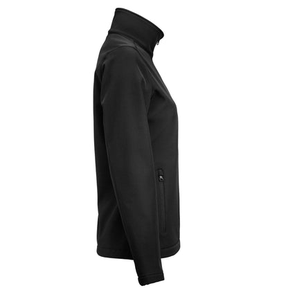 Black - Side - James Harvest Womens-Ladies Valley Jacket