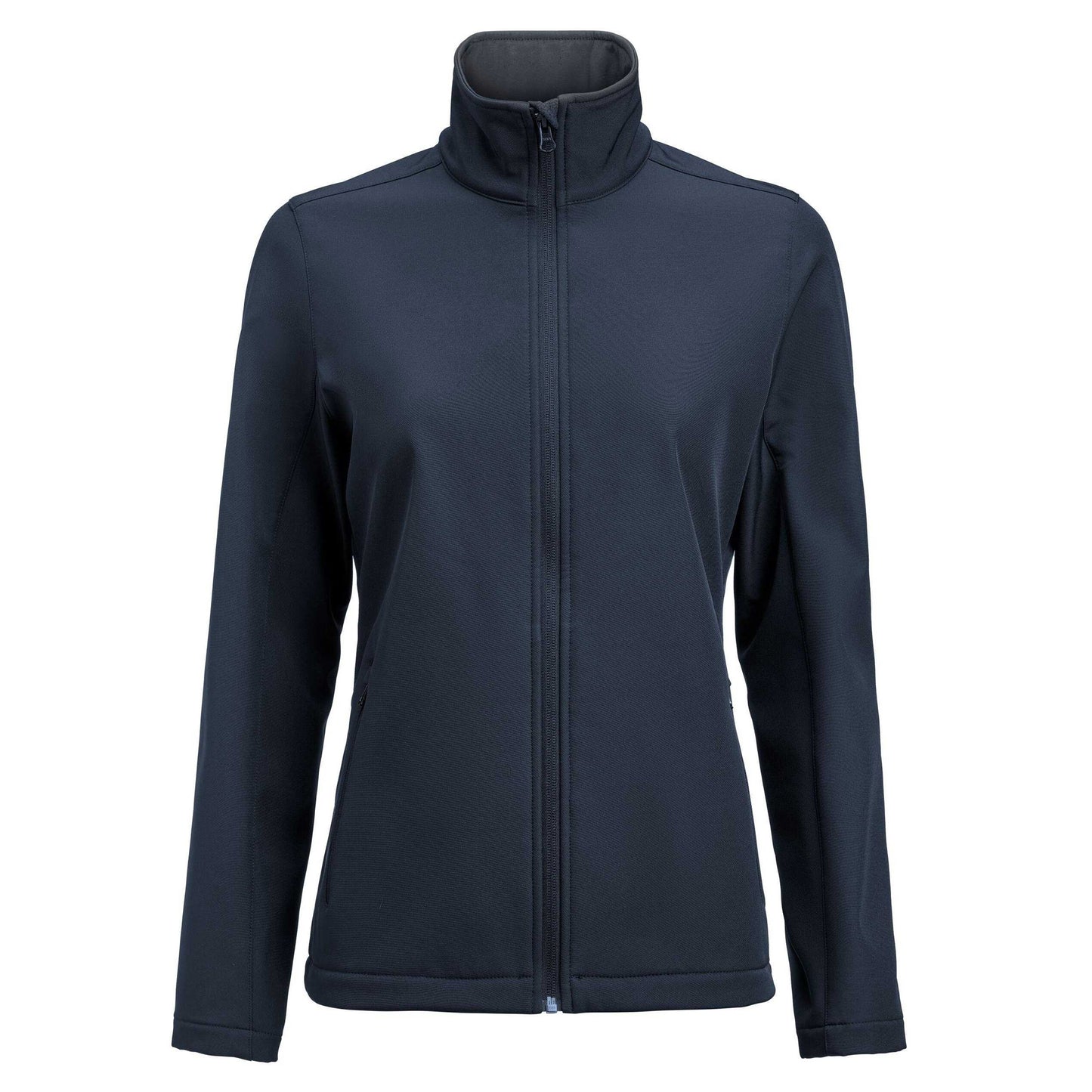 Navy - Front - James Harvest Womens-Ladies Valley Jacket