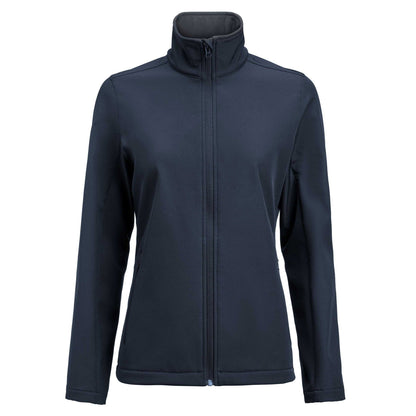 Navy - Front - James Harvest Womens-Ladies Valley Jacket