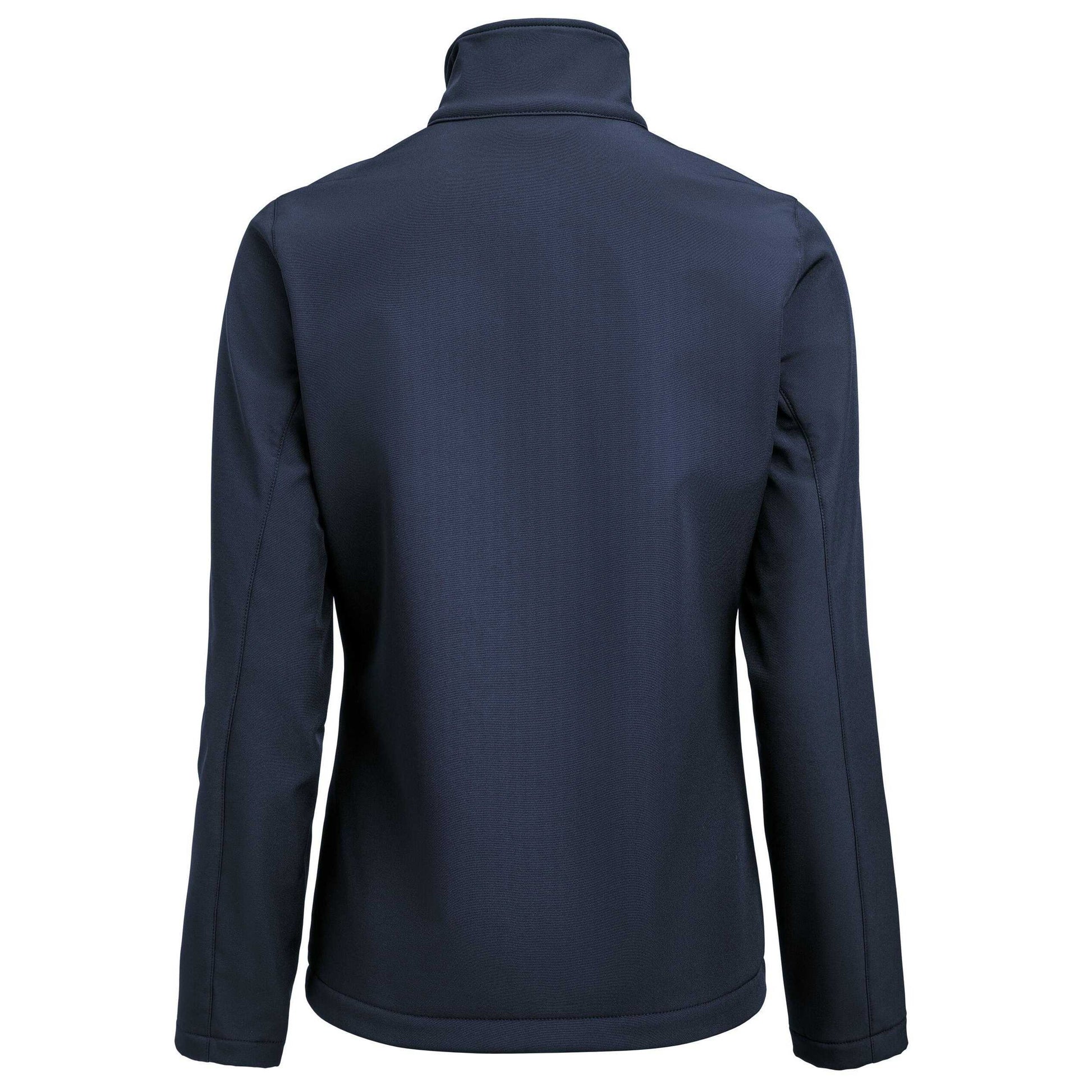 Navy - Back - James Harvest Womens-Ladies Valley Jacket