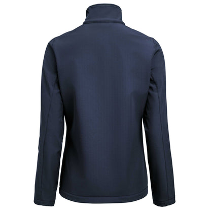 Navy - Back - James Harvest Womens-Ladies Valley Jacket