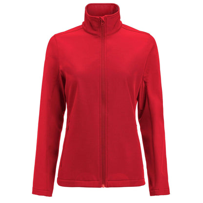 Red - Front - James Harvest Womens-Ladies Valley Jacket