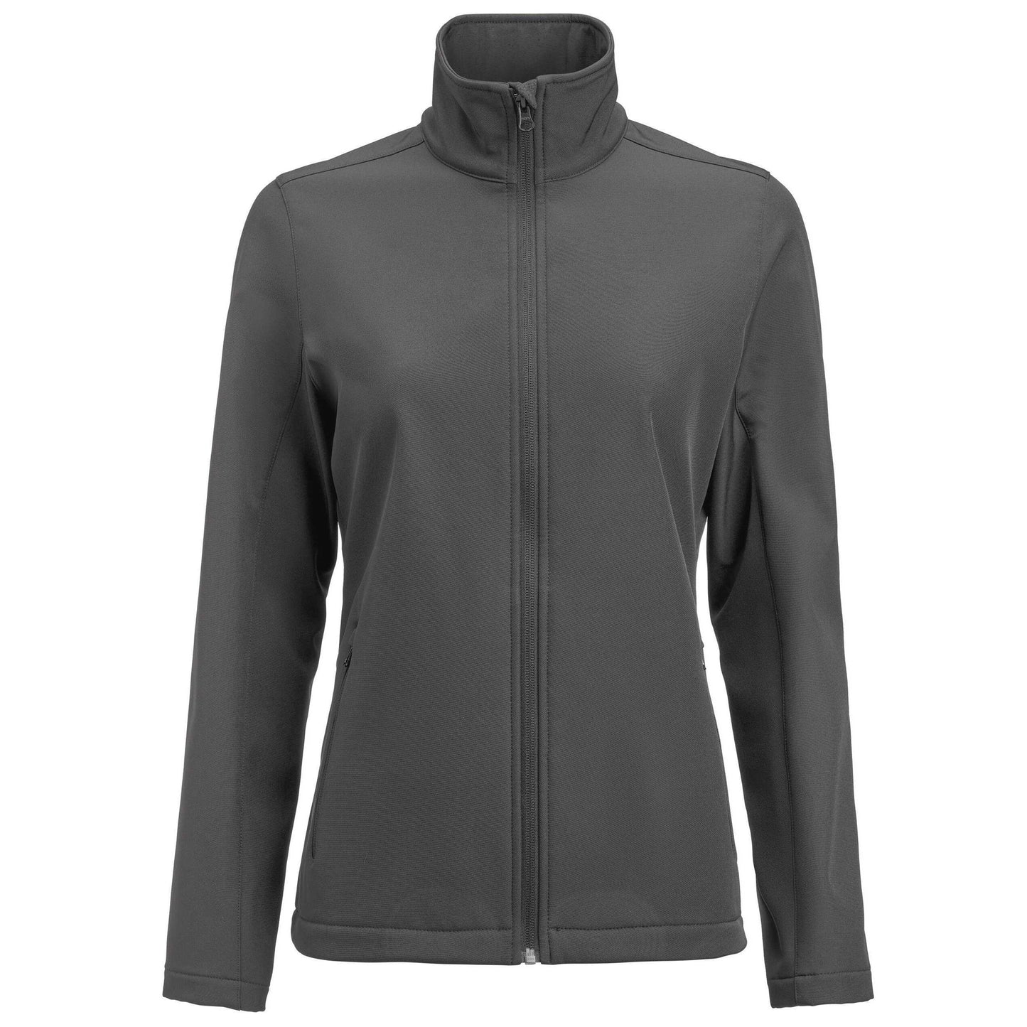 Steel Grey - Front - James Harvest Womens-Ladies Valley Jacket