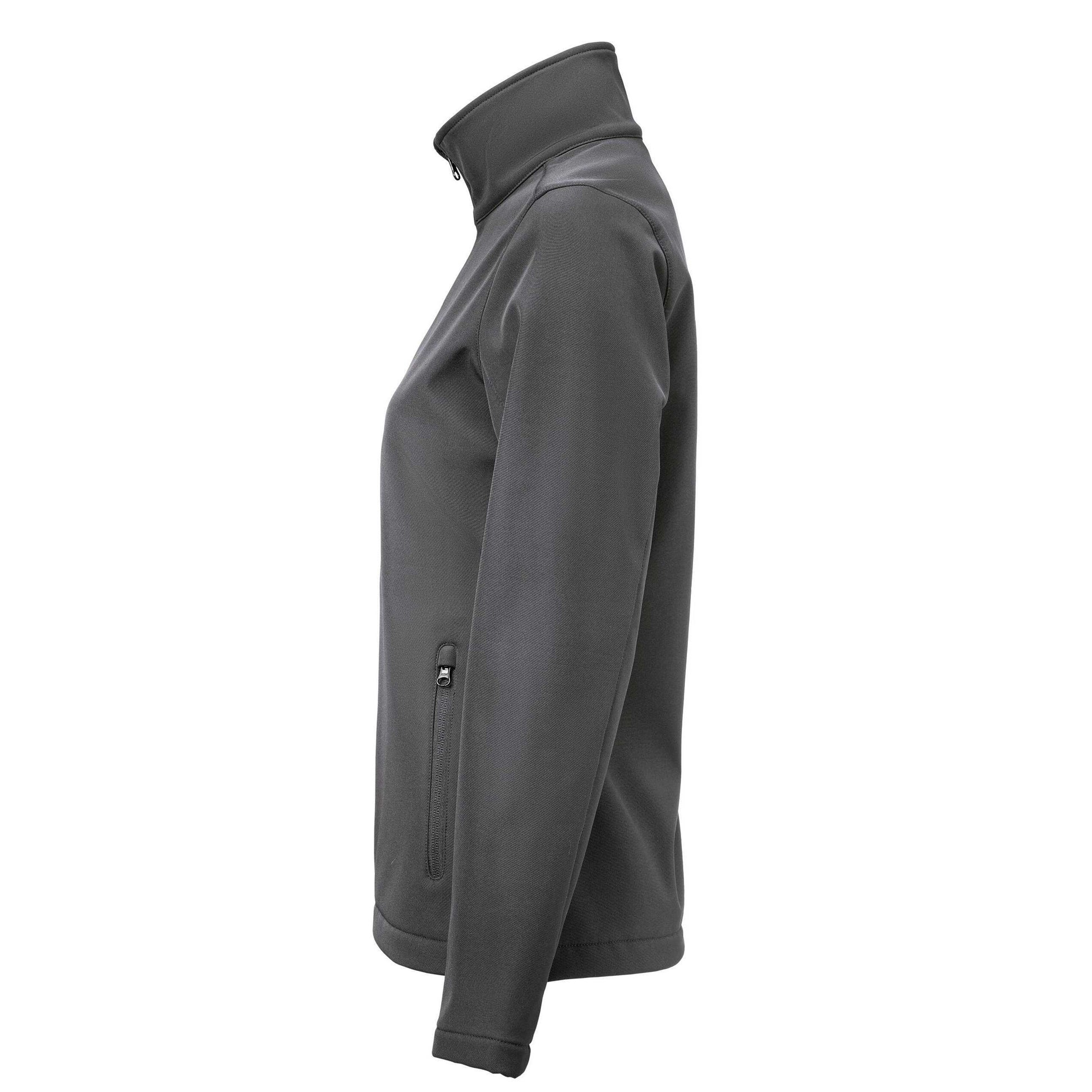 Steel Grey - Side - James Harvest Womens-Ladies Valley Jacket