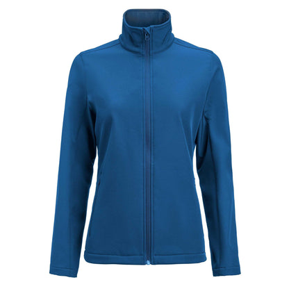 Blue - Front - James Harvest Womens-Ladies Valley Jacket
