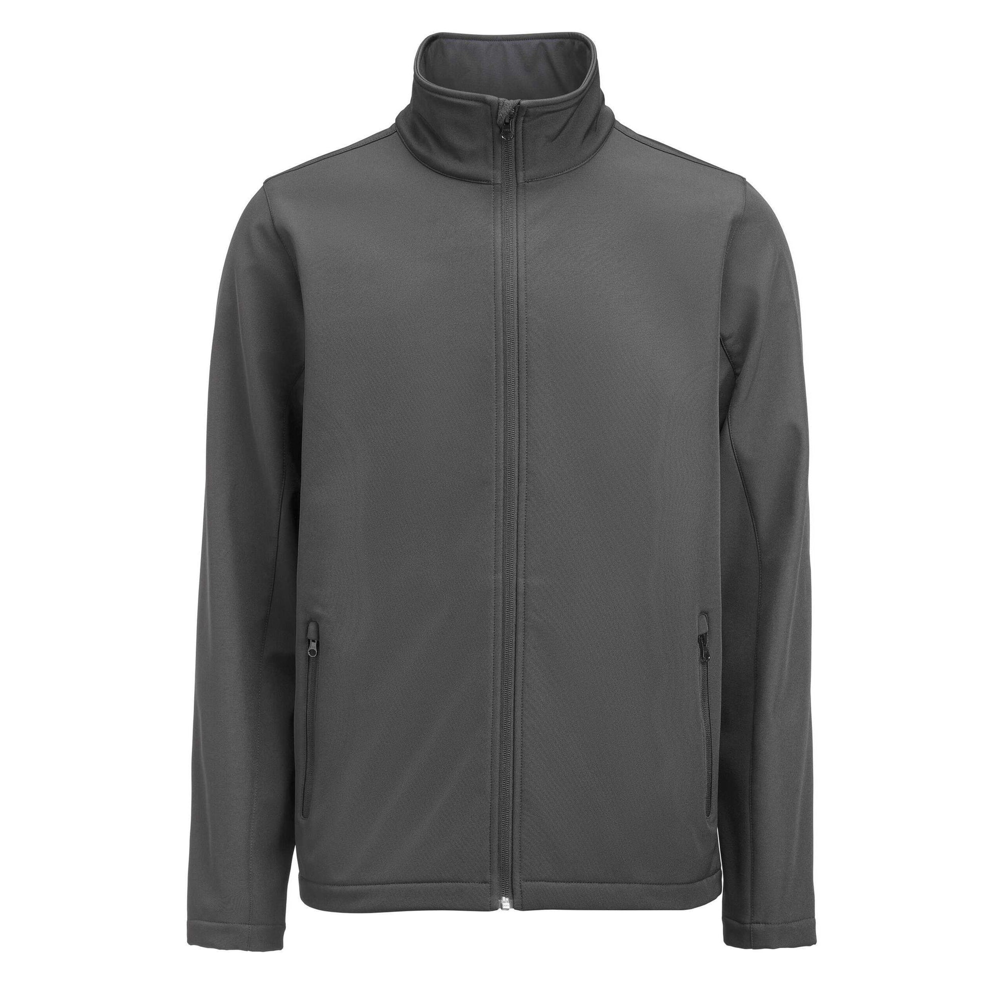 Steel Grey - Front - James Harvest Mens Valley Jacket