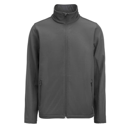 Steel Grey - Front - James Harvest Mens Valley Jacket