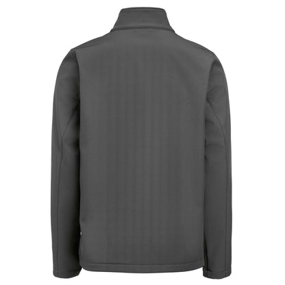Steel Grey - Back - James Harvest Mens Valley Jacket