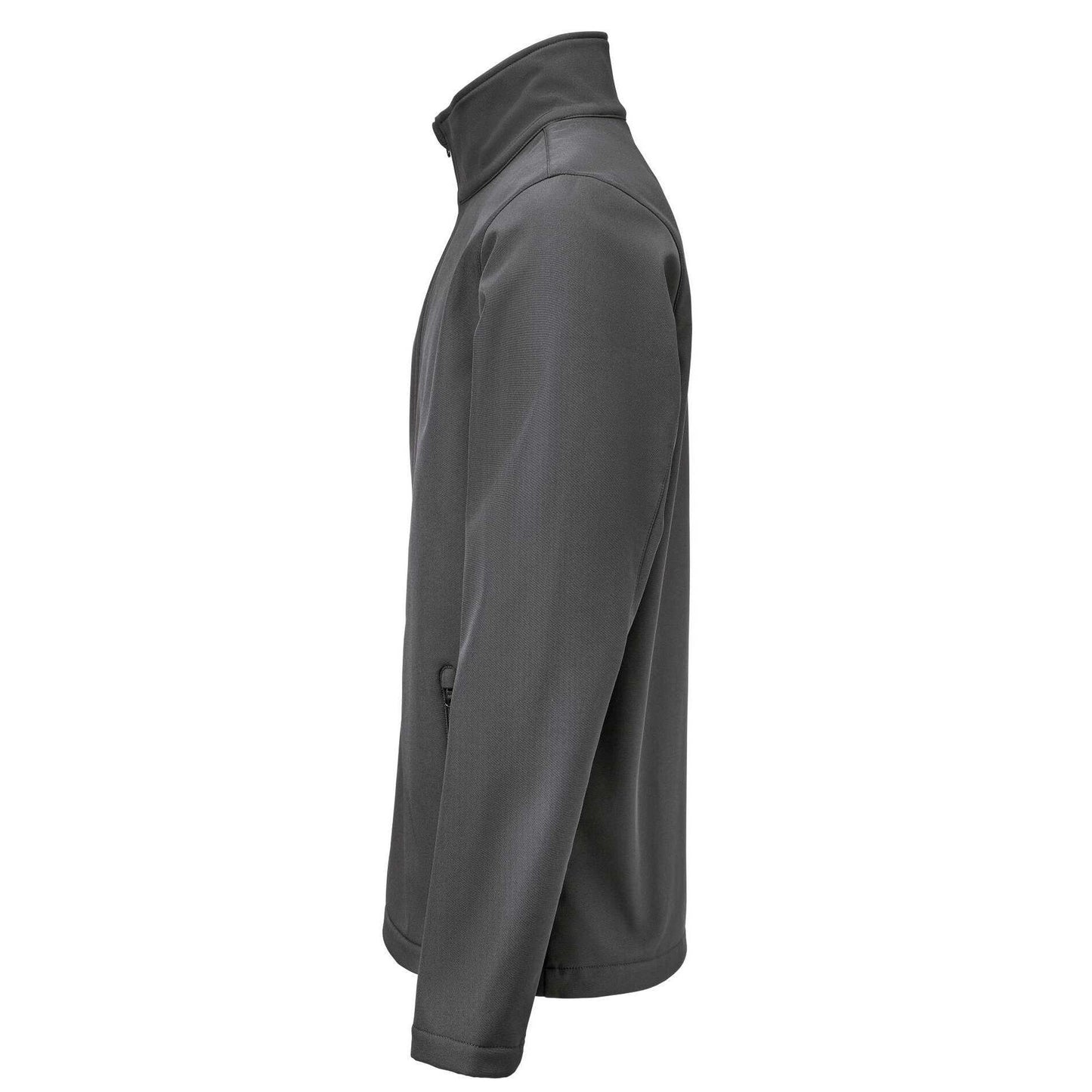 Steel Grey - Side - James Harvest Mens Valley Jacket