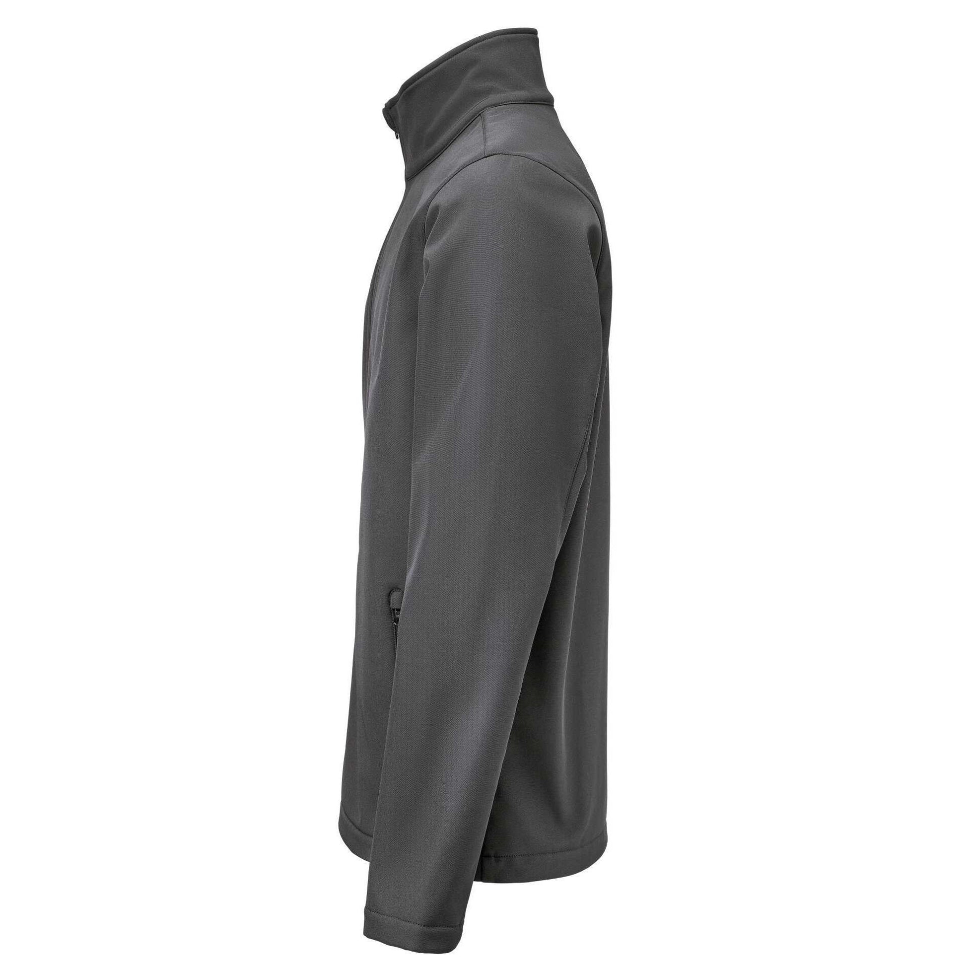 Steel Grey - Side - James Harvest Mens Valley Jacket