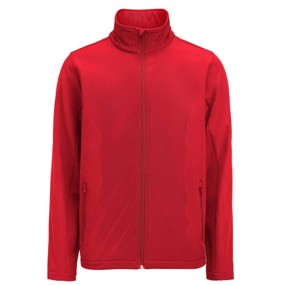 Red - Front - James Harvest Mens Valley Jacket
