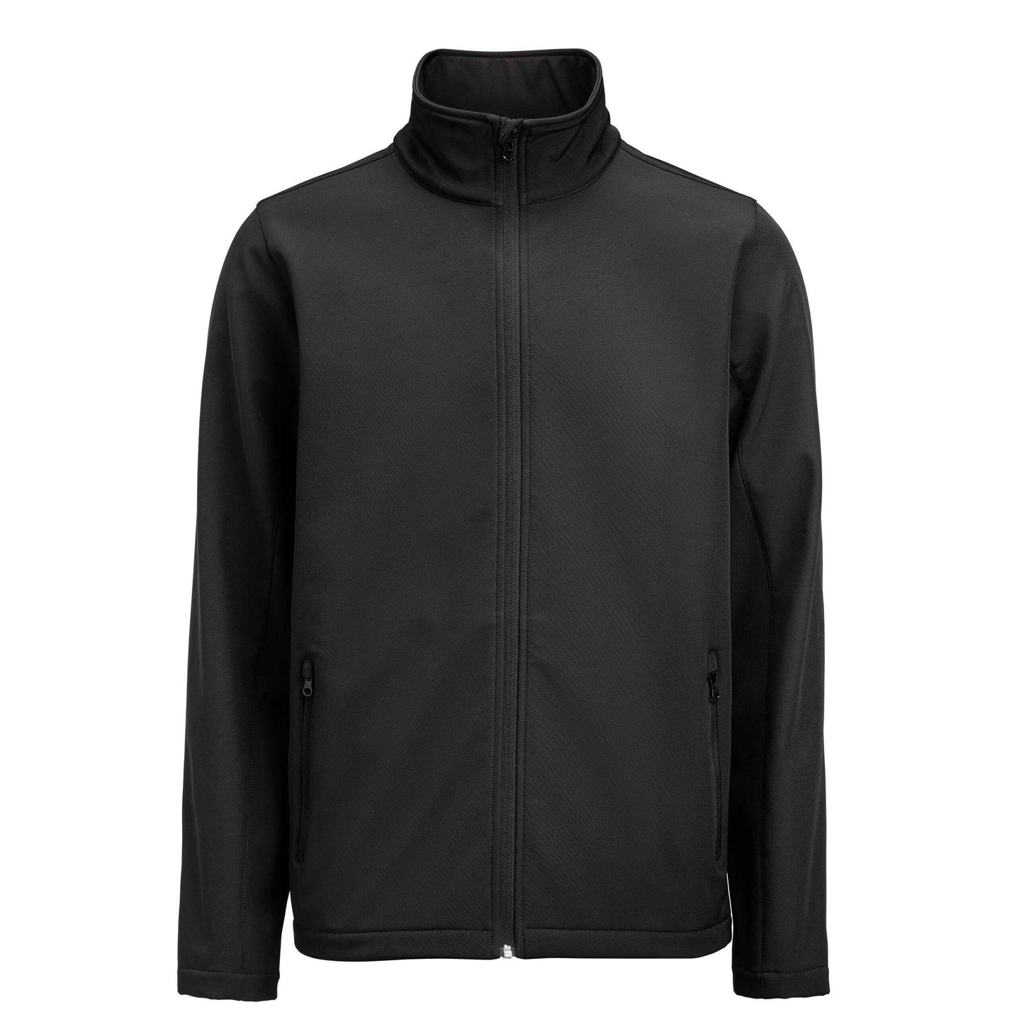 Black - Front - James Harvest Mens Valley Jacket