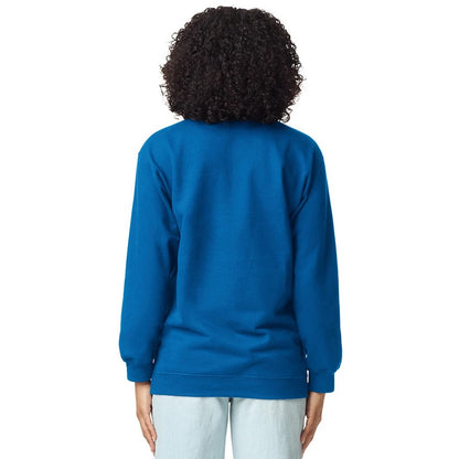 Royal Blue - Back - Gildan Unisex Adult Softstyle Midweight Quarter Zip Sweatshirt
