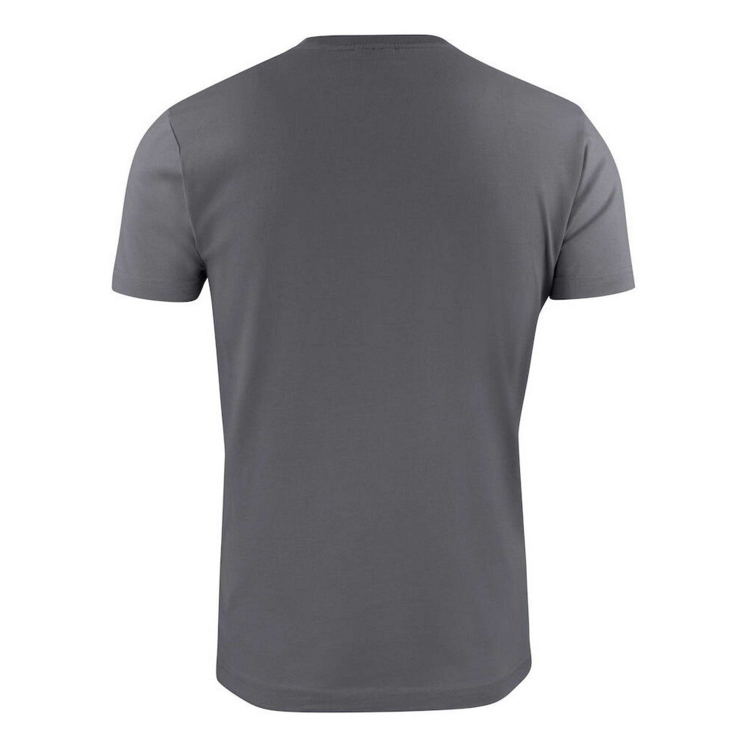 Steel Grey - Back - Printer Mens Heavier Pro T-Shirt