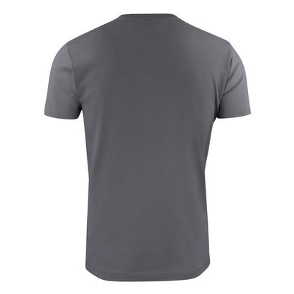 Steel Grey - Back - Printer Mens Heavier Pro T-Shirt