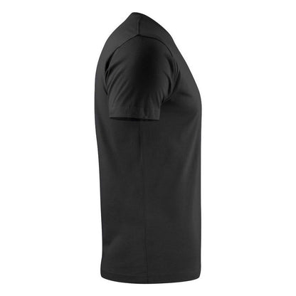 Black - Side - Printer Mens Heavier Pro T-Shirt