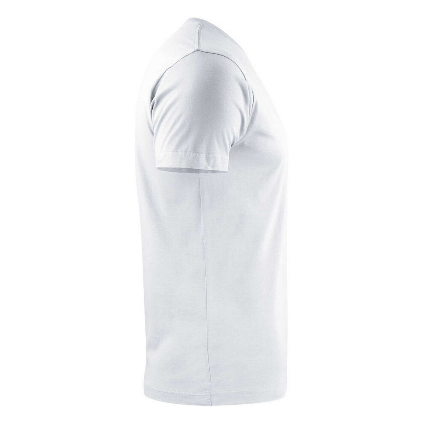 White - Side - Printer Mens Heavier Pro T-Shirt