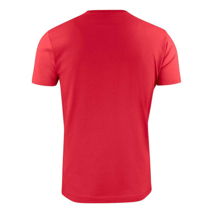 Red - Back - Printer Mens Heavier Pro T-Shirt