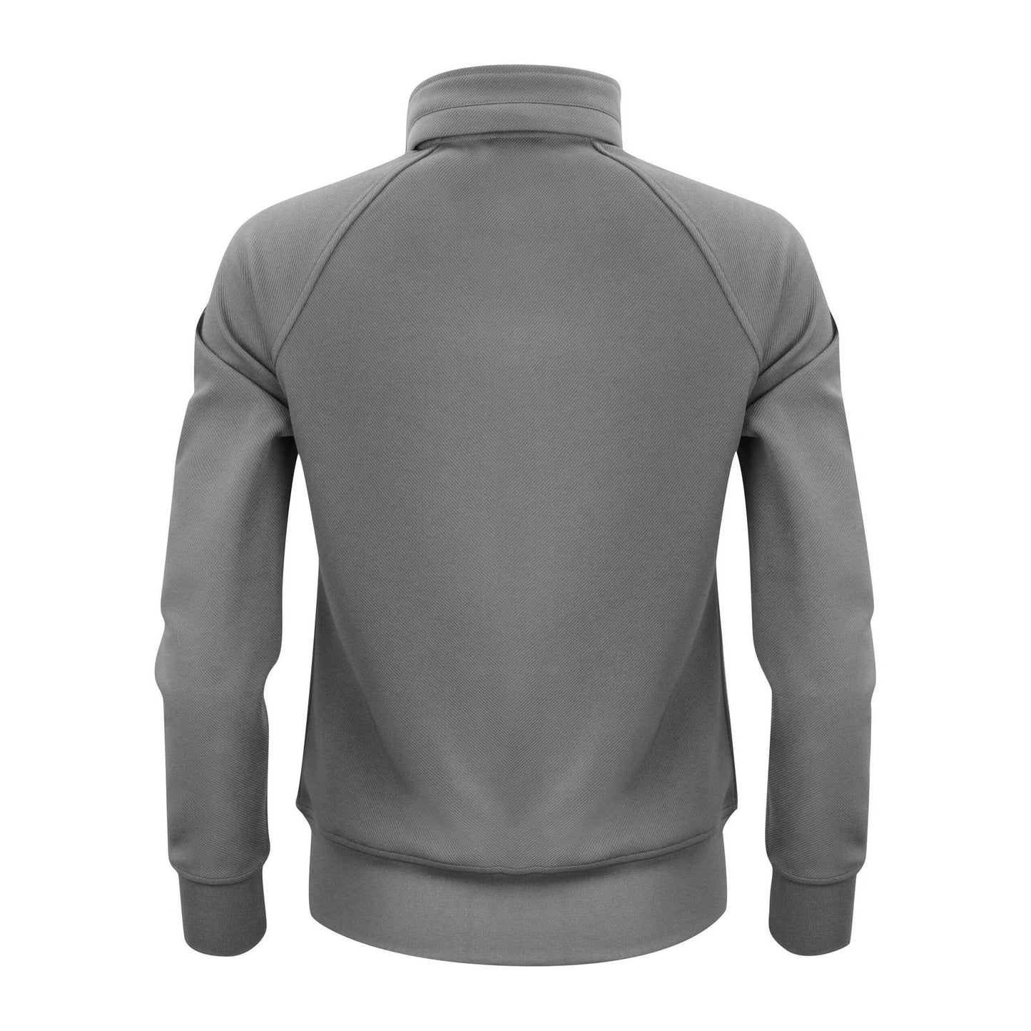 Steel Grey - Back - Printer Womens-Ladies Jog Sweat Jacket