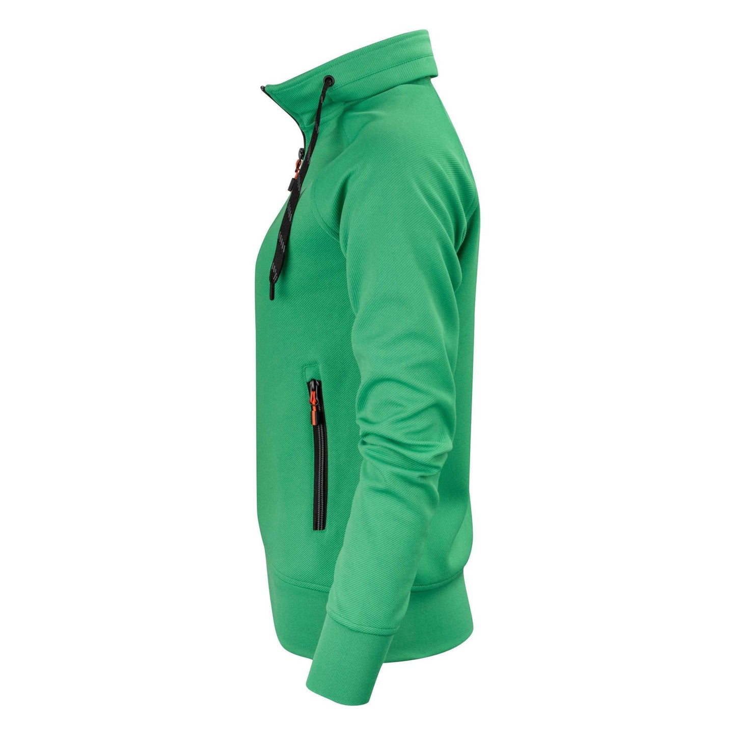 Fresh Green - Side - Printer Womens-Ladies Jog Sweat Jacket
