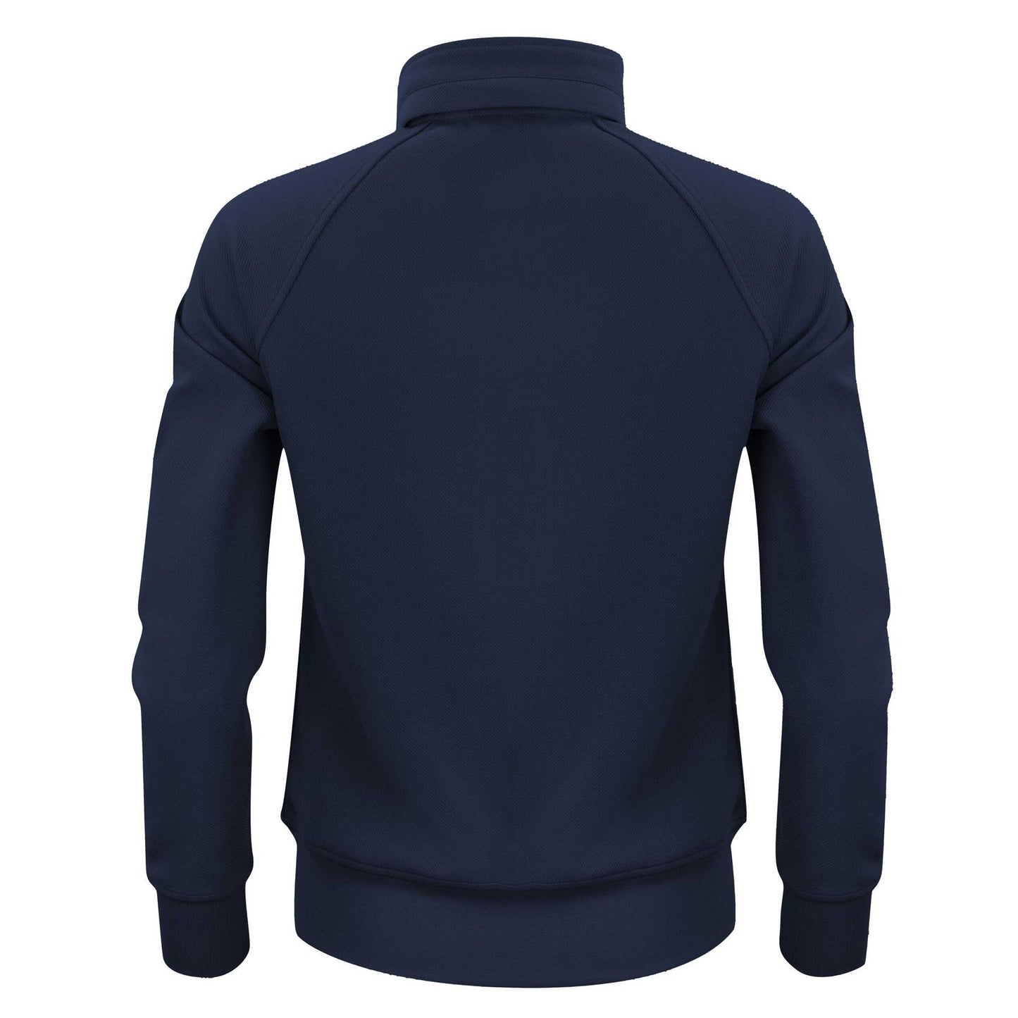 Navy - Back - Printer Womens-Ladies Jog Sweat Jacket