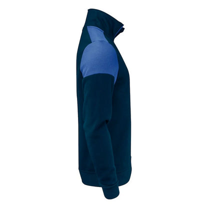 Navy-Cobalt - Lifestyle - Printer PRIME Mens Contrast Half Zip Sweatshirt