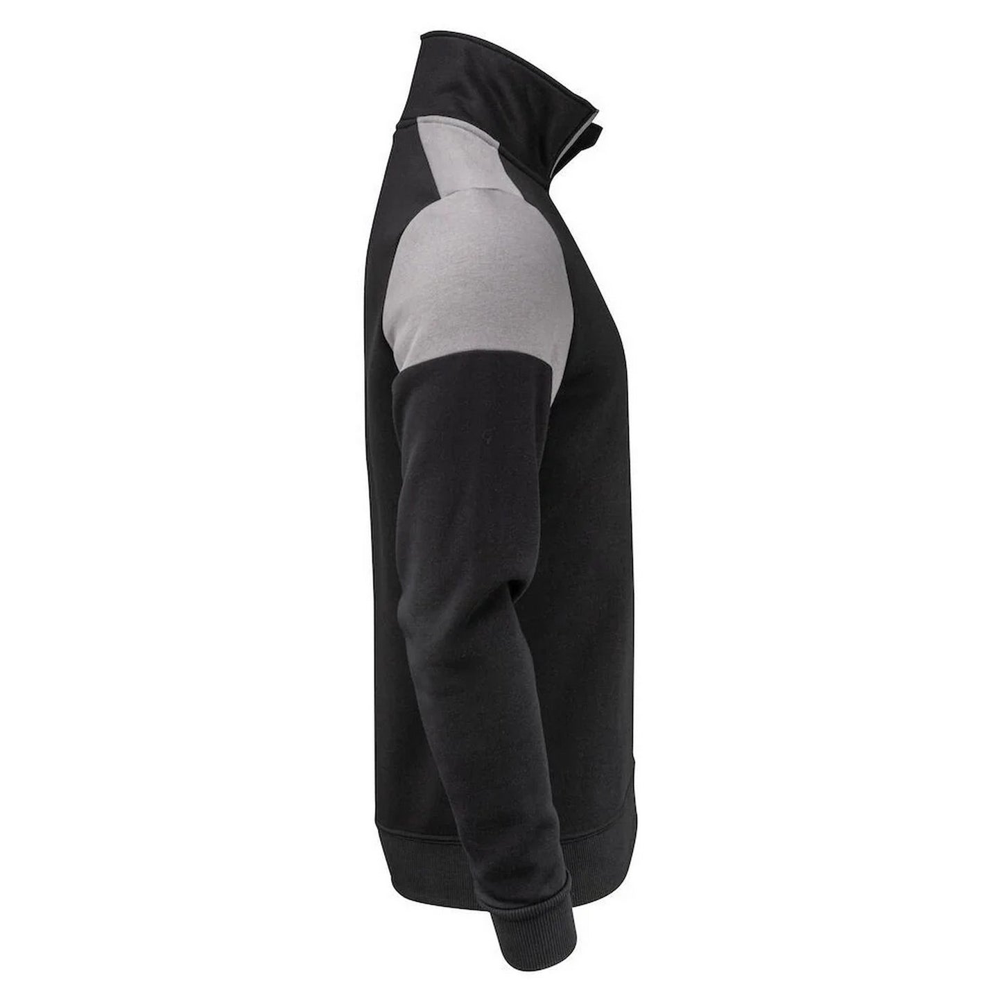 Black-Anthracite - Lifestyle - Printer PRIME Mens Contrast Half Zip Sweatshirt