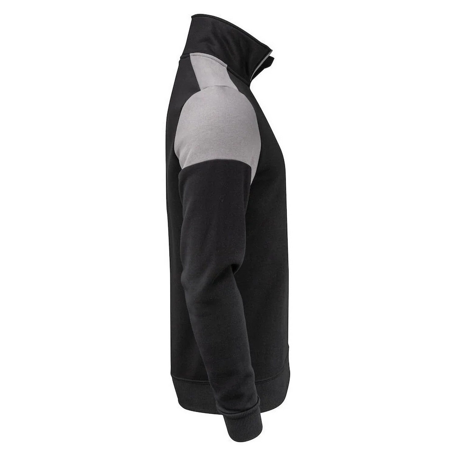 Black-Anthracite - Lifestyle - Printer PRIME Mens Contrast Half Zip Sweatshirt