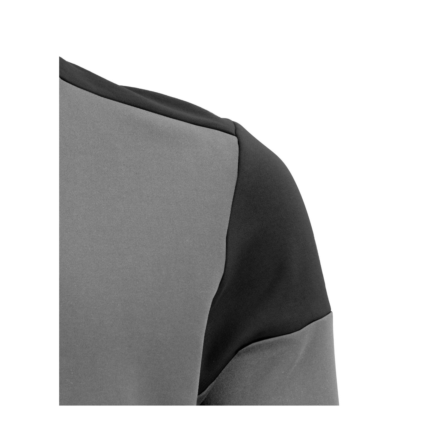 Anthracite-Black - Lifestyle - Printer PRIME Mens Contrast Crew Neck Sweatshirt