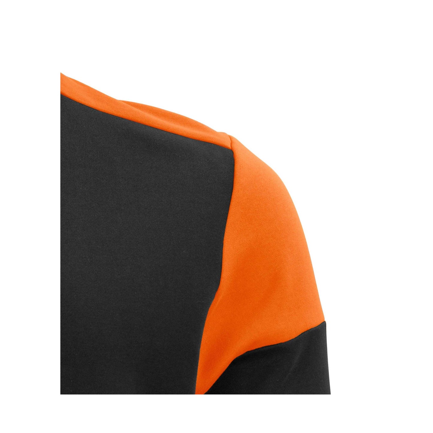 Black-Orange - Lifestyle - Printer PRIME Mens Contrast Crew Neck Sweatshirt