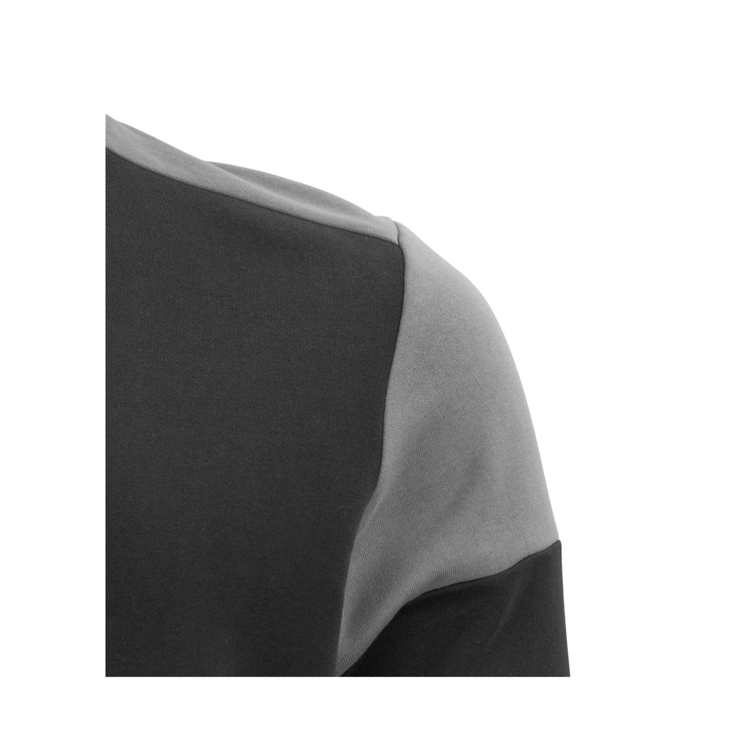 Black-Anthracite - Lifestyle - Printer PRIME Mens Contrast Crew Neck Sweatshirt