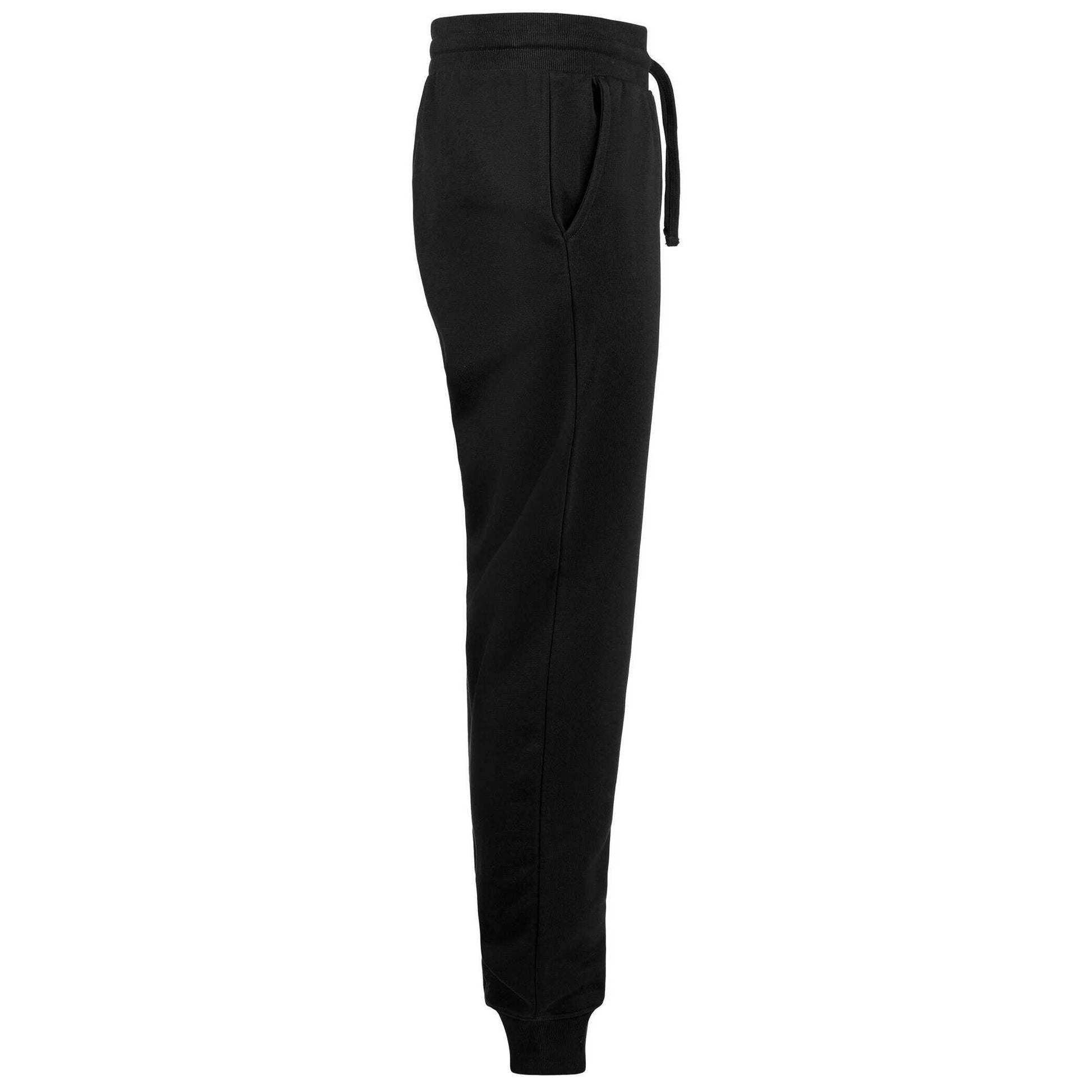 Black - Side - Untagged Movement Unisex Adult Regular Jogging Bottoms