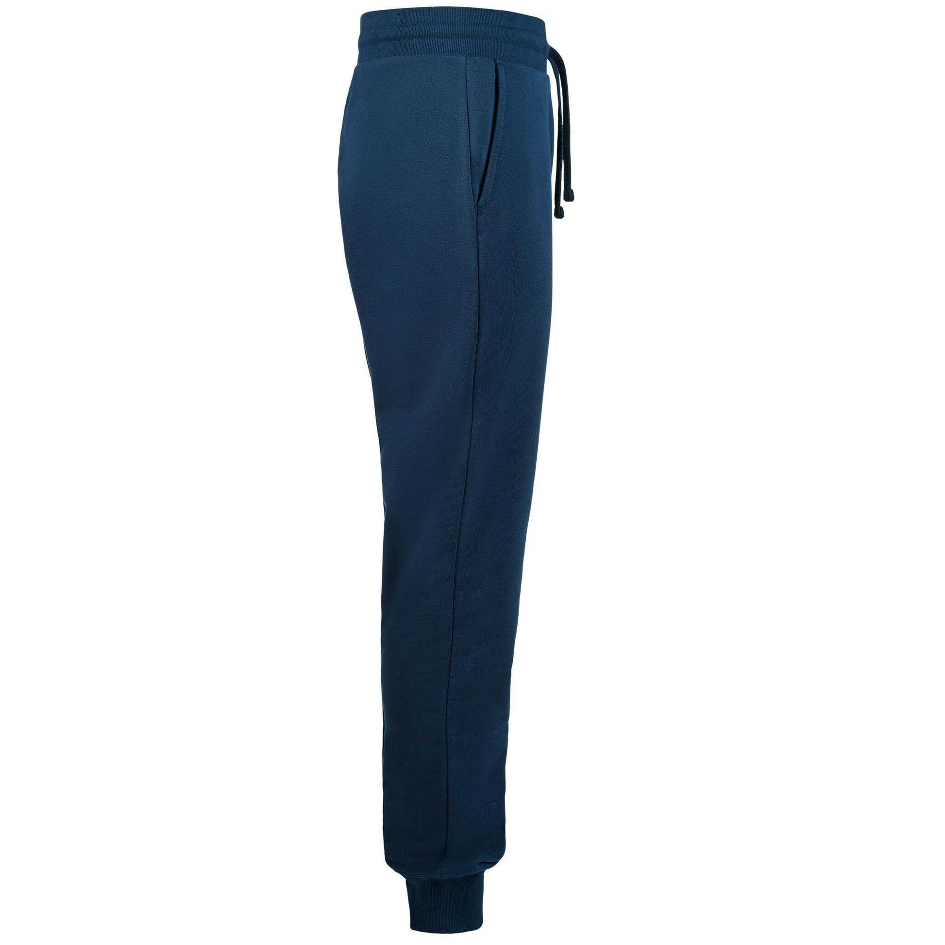 Navy - Side - Untagged Movement Unisex Adult Regular Jogging Bottoms
