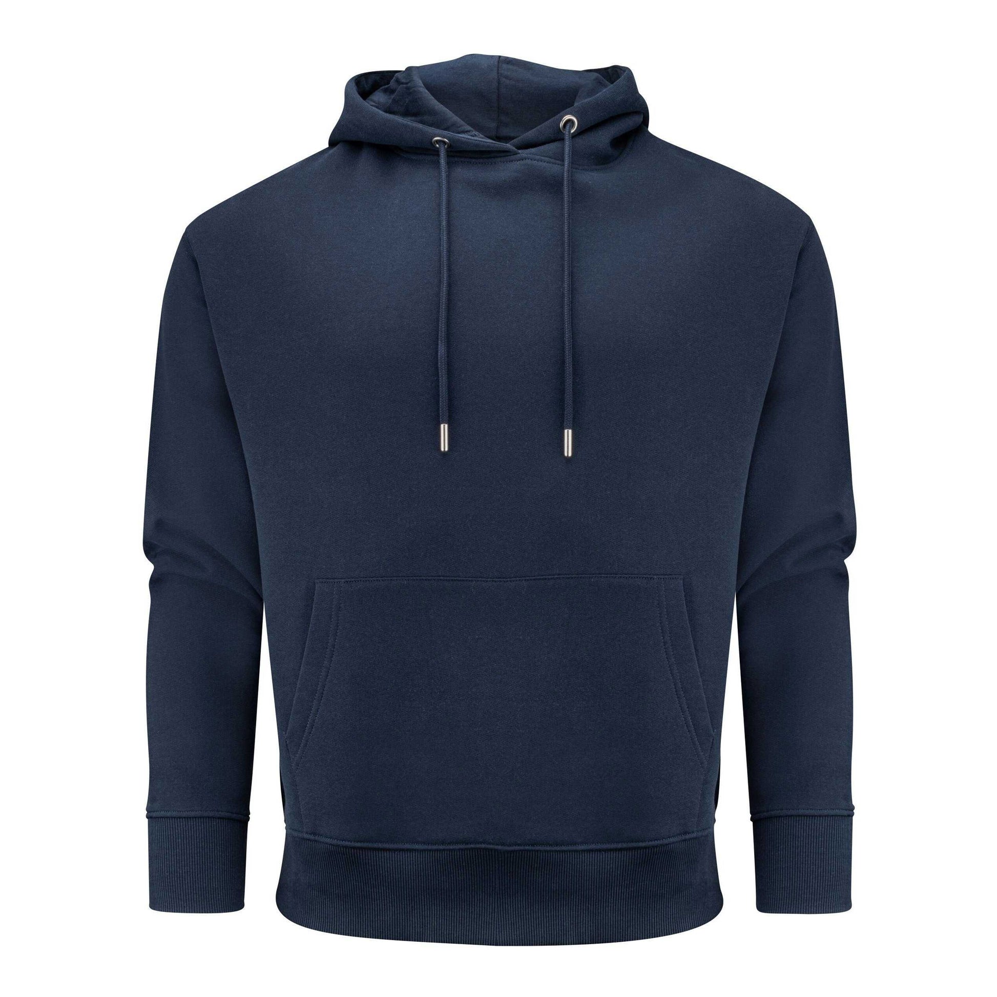 Navy - Front - James Harvest Unisex Adult Hopedale Hoodie