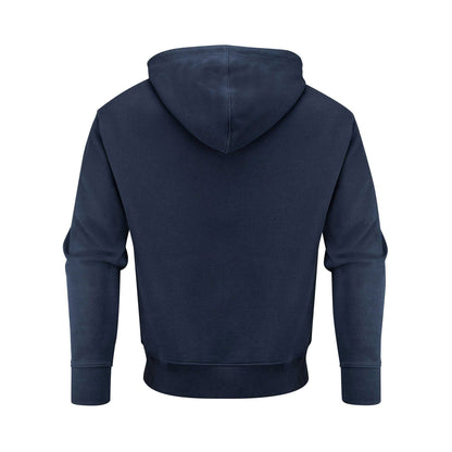 Navy - Back - James Harvest Unisex Adult Hopedale Hoodie