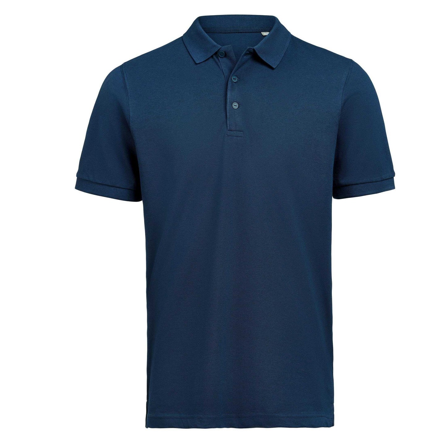 Navy - Front - Untagged Movement Unisex Adult Regular Polo Shirt