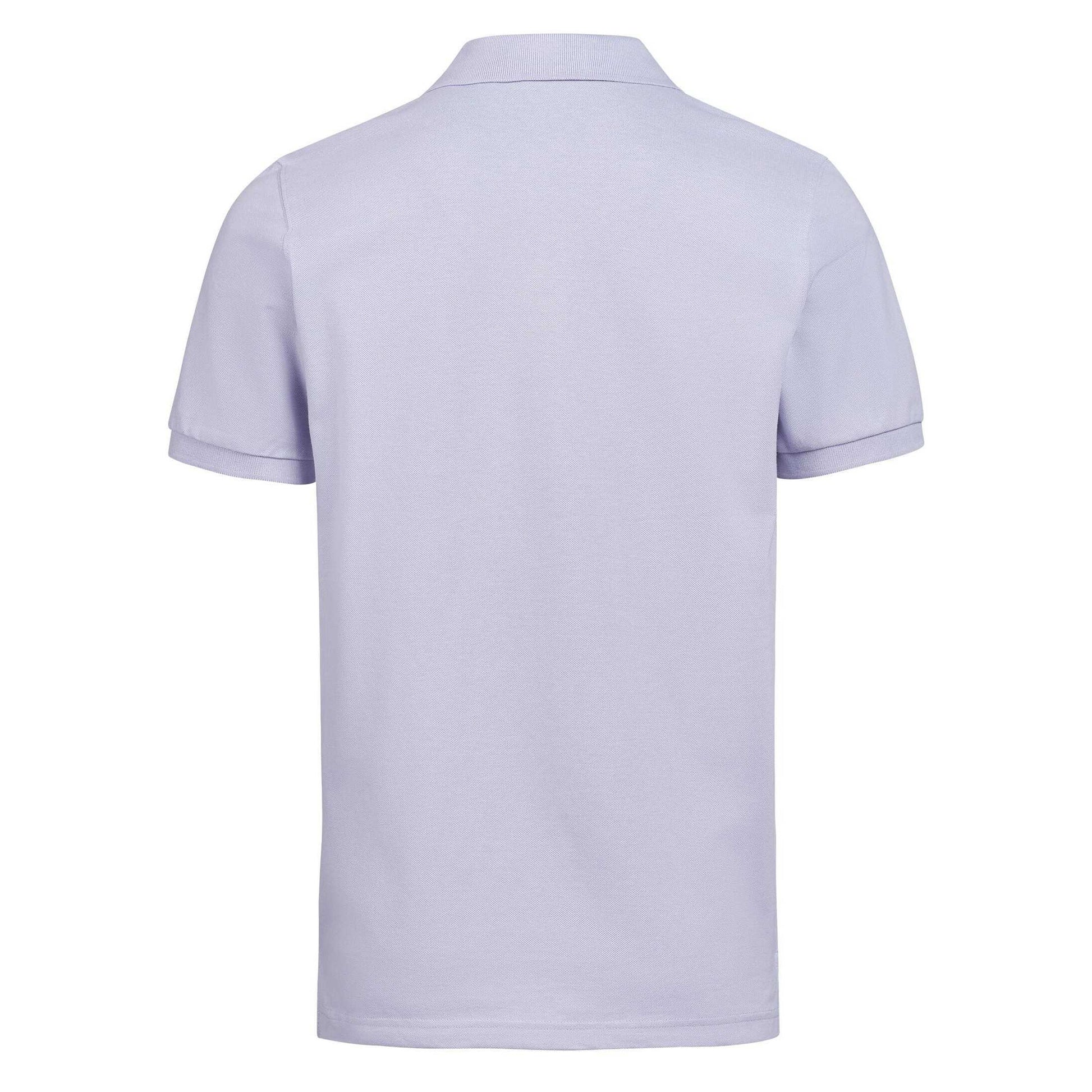 Blue Aster - Back - Untagged Movement Unisex Adult Regular Polo Shirt