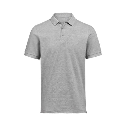Grey Melange - Back - Untagged Movement Unisex Adult Regular Polo Shirt