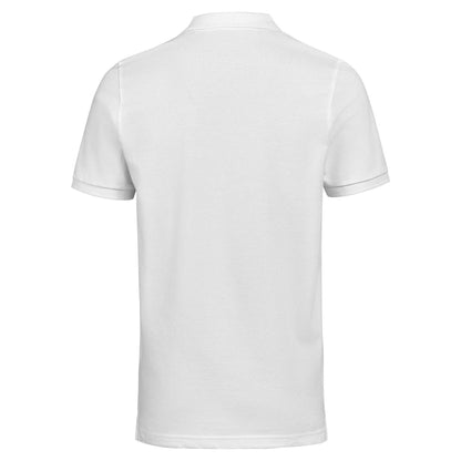 White - Back - Untagged Movement Unisex Adult Regular Polo Shirt