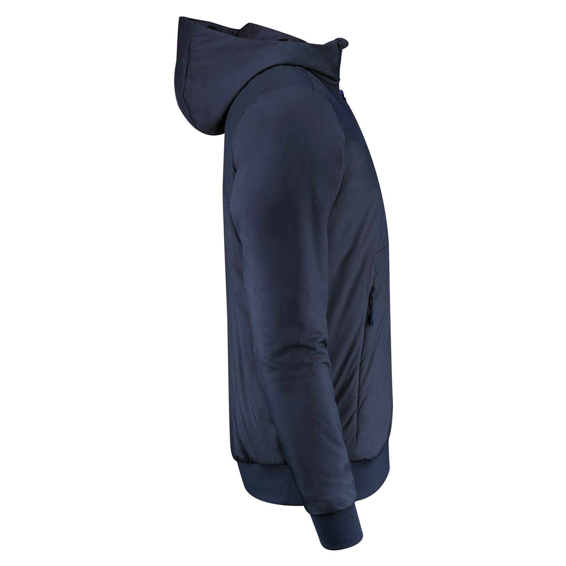Navy - Side - James Harvest Mens Franklin Lightweight Jacket