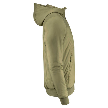 Moss Green - Side - James Harvest Mens Franklin Lightweight Jacket