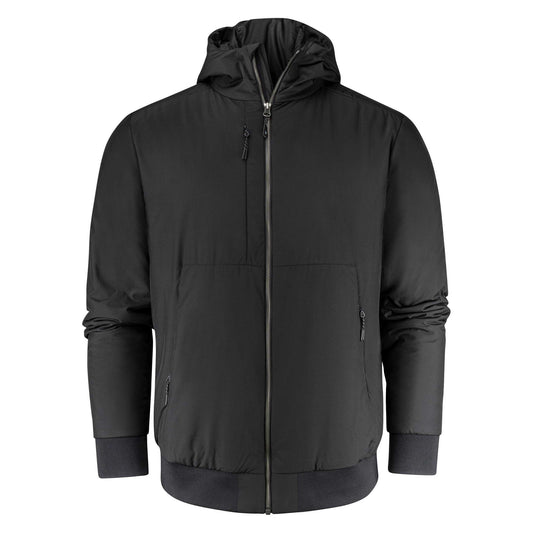 Black - Front - James Harvest Mens Franklin Lightweight Jacket