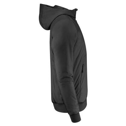 Black - Side - James Harvest Mens Franklin Lightweight Jacket