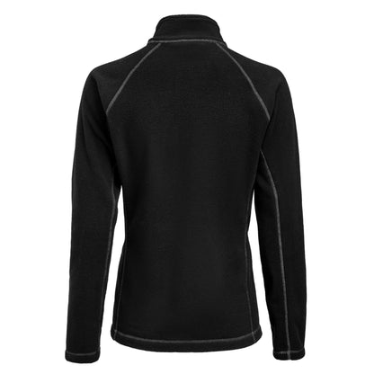 Black - Back - James Harvest Womens-Ladies Zion Fleece Jacket