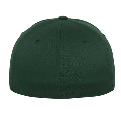 Spruce - Back - Flexfit Unisex Adult Wooly Combed Baseball Cap