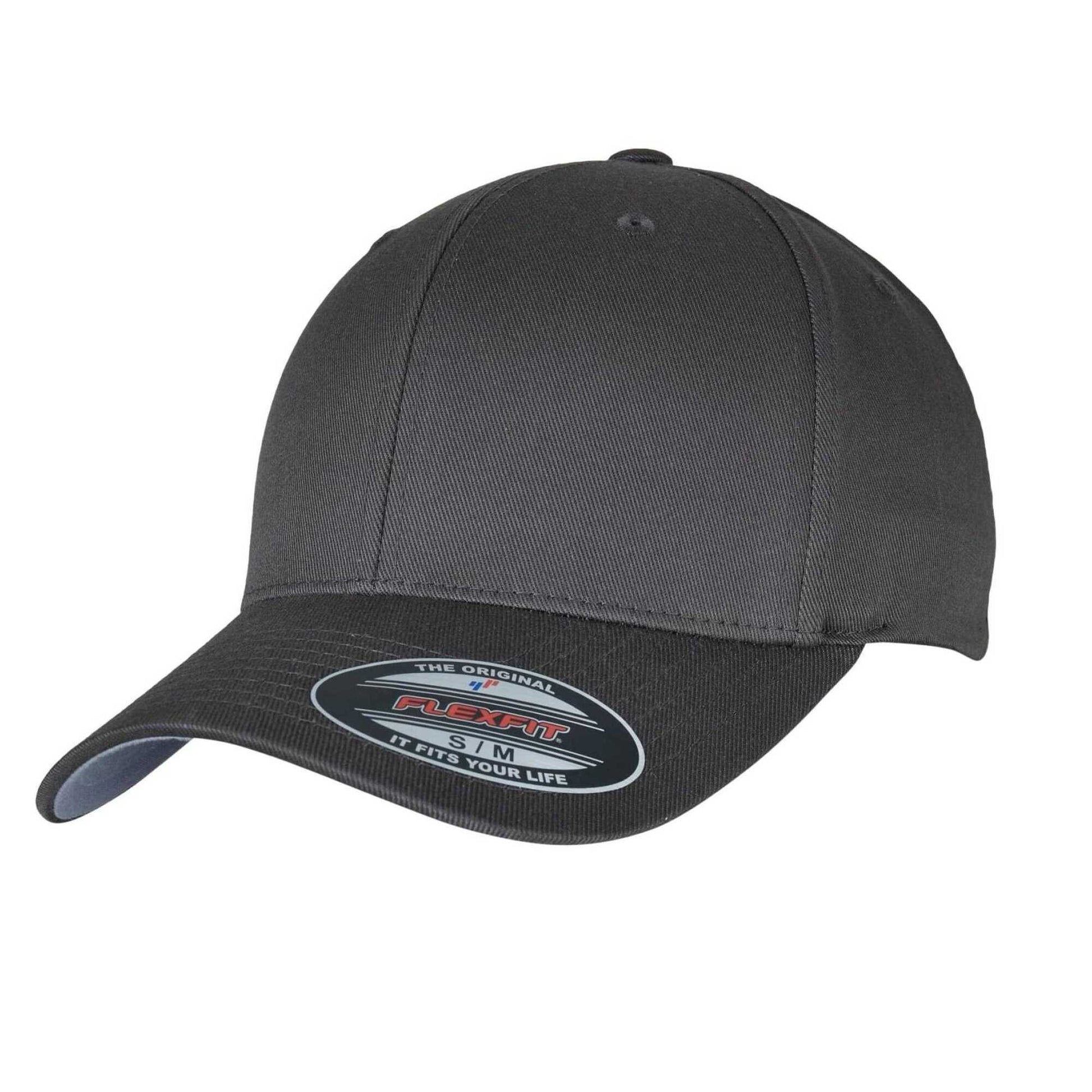 Grey - Lifestyle - Flexfit Unisex Adult Wooly Combed Baseball Cap