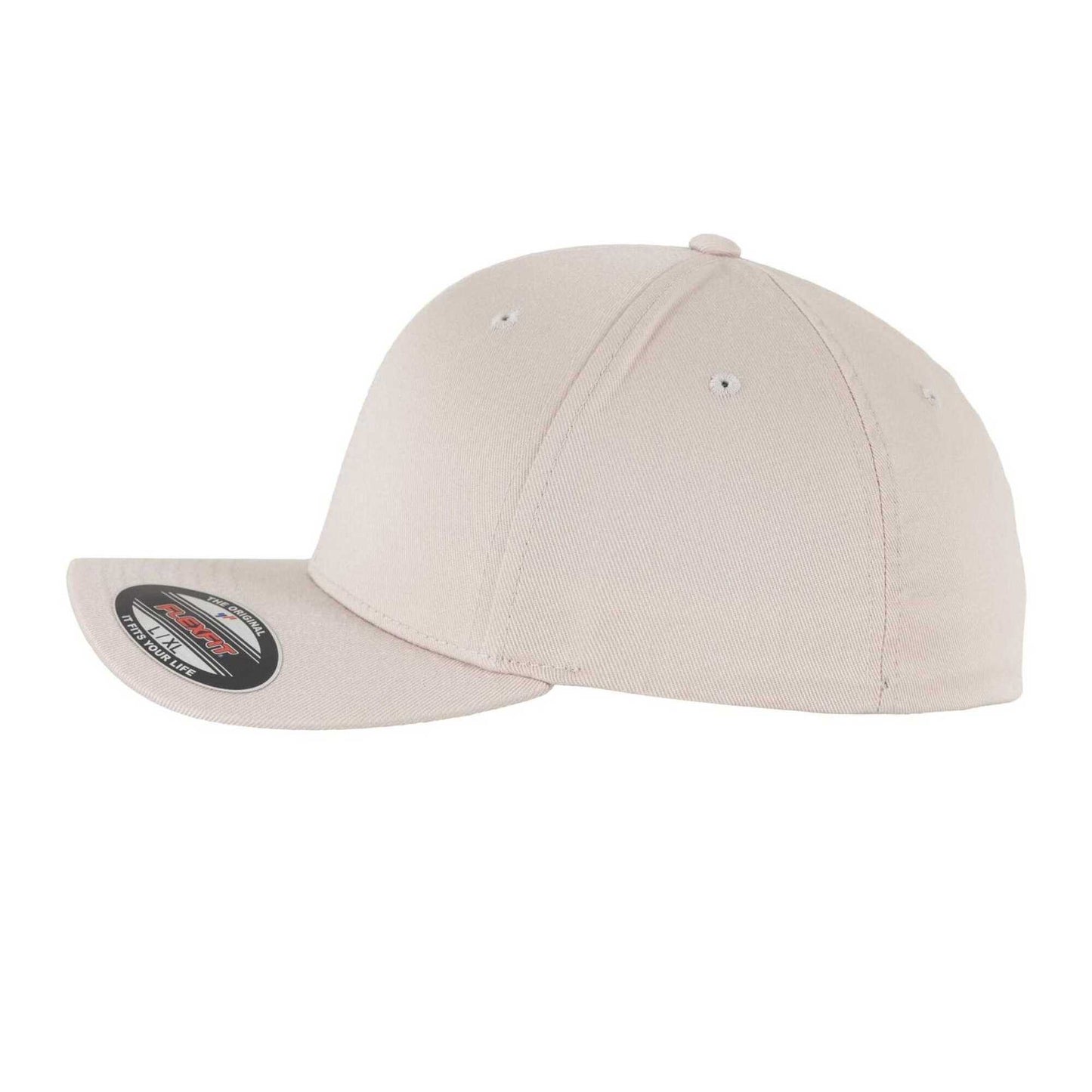Stone - Front - Flexfit Unisex Adult Wooly Combed Baseball Cap