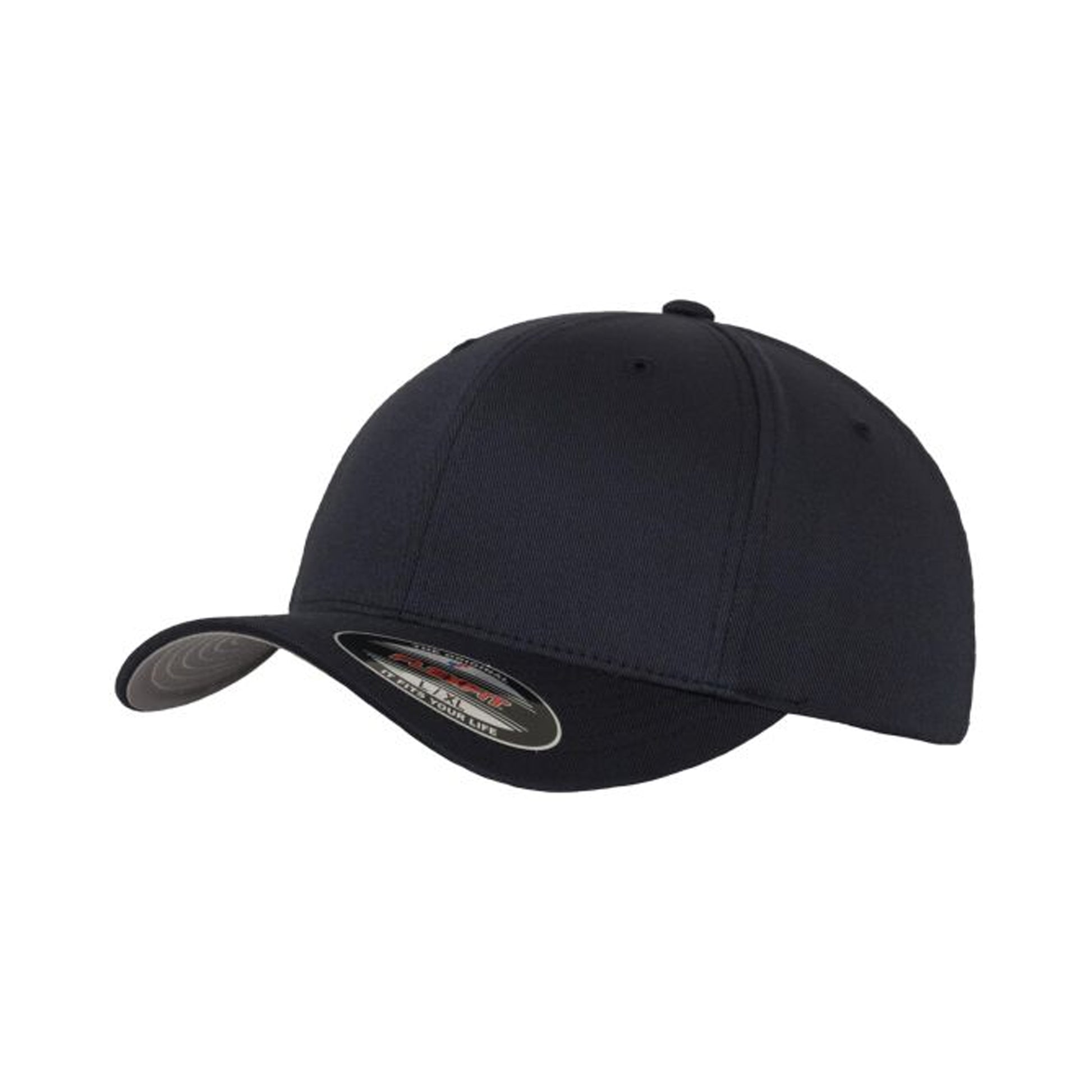 Navy - Lifestyle - Flexfit Unisex Adult Wooly Combed Baseball Cap